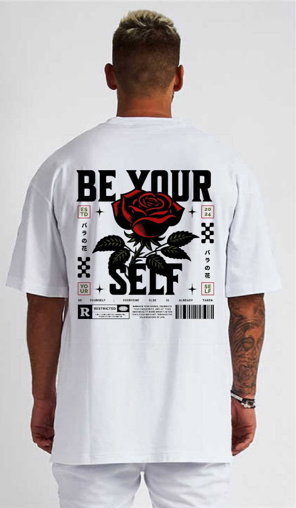 Be Yourself Oversized Heavy weight t-shirt