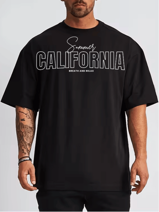 California Oversized heavy weight t-shirt