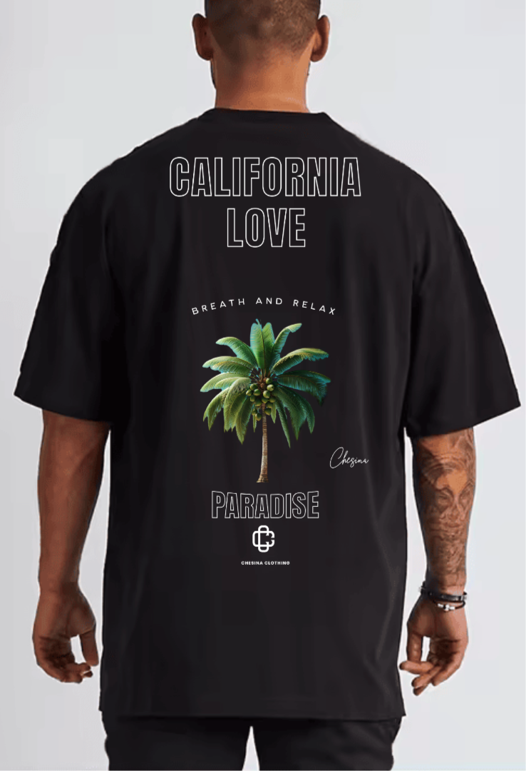 California Oversized heavy weight t-shirt